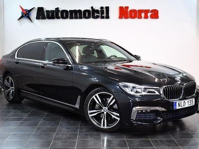 Begagnad BMW 740 M Sport 258 HK (189 kW) 2017 Svart Sedan