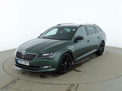 Begagnad Skoda Superb LAURIN & KLEMENT 182 HK (133 kW) 2018 Grön Kombi