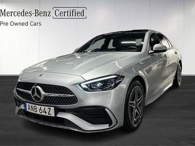 Silver Begagnad 2024 Mercedes C300 AMG Sedan | 529 900 kr