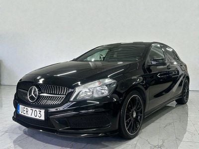 Svart Begagnad 2015 Mercedes A180 Halvkombi | 159 900 kr (Marknadspris)