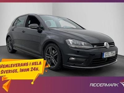 Svart Begagnad 2015 VW Golf VII R-line Halvkombi | 148 900 kr (Lite dyr)