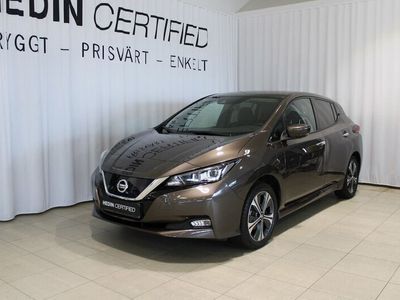 Brun Begagnad 2021 Nissan Leaf Tekna Halvkombi | 249 900 kr (Dyr)