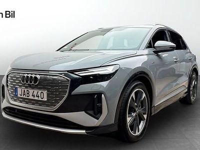 Grå Begagnad 2022 Audi Q4 e-tron S-Line SUV | 419 000 kr (Marknadspris)