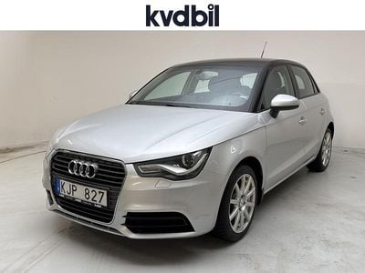 Begagnad Audi A1 Sportback Sport 86 HK (63 kW) 2013 Silver Halvkombi
