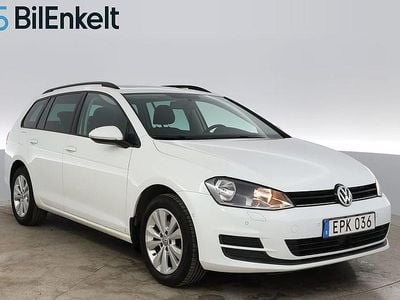 Vit Begagnad 2015 VW Golf VII Kombi | 119 900 kr (Marknadspris)