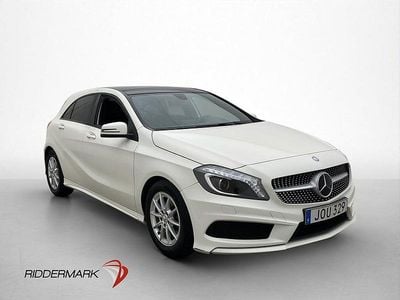 Begagnad Mercedes A200 AMG 156 HK (114 kW) 2014 Vit Halvkombi