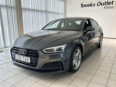 Begagnad Audi A5 Sportback S-Line 256 HK (188 kW) 2018 Grå Halvkombi