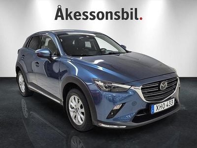 Blå Begagnad 2018 Mazda CX-3 Optimum SUV | 209 000 kr (Marknadspris)