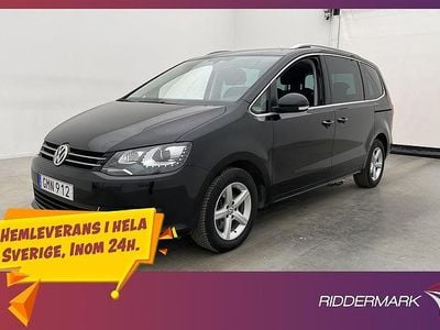 Begagnad VW Sharan 150 HK (110 kW) 2016 Svart Minibuss