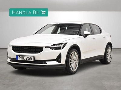 Vit Begagnad 2021 Polestar 2 Pilot Halvkombi | 299 700 kr (Marknadspris)