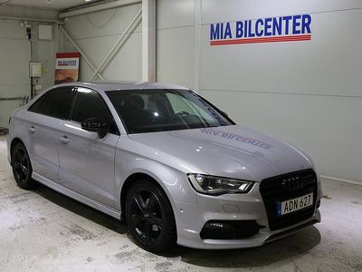Begagnad Audi A3 Sport 125 HK (91 kW) 2015 Grå Sedan