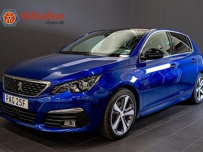 Begagnad Peugeot 308 GT-line 131 HK (96 kW) 2019 Blå Halvkombi