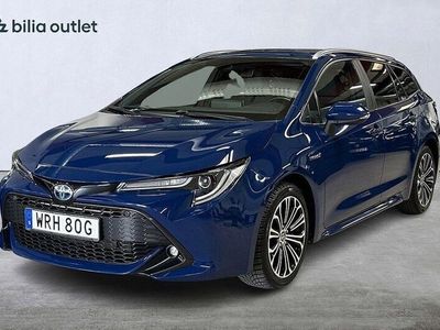 begagnad Toyota Corolla Touring Sports Hybrid TS Style 122hk Teknikpkt Drag B-kamera 2019 Blå