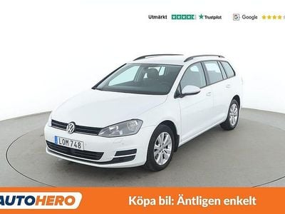 Vit Begagnad 2014 VW Golf VII Kombi | 72 000 kr (Bra pris)