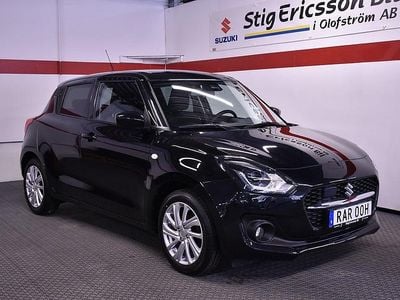 Svart Begagnad 2023 Suzuki Swift Halvkombi | 188 500 kr (Marknadspris)