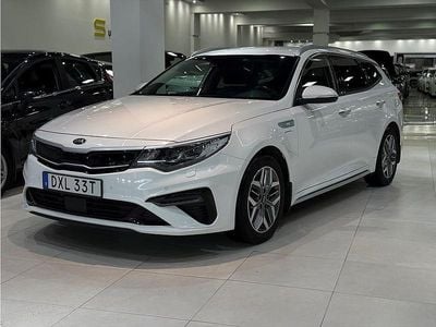 Begagnad Kia Optima Sport 205 HK (150 kW) 2019 Vit Kombi