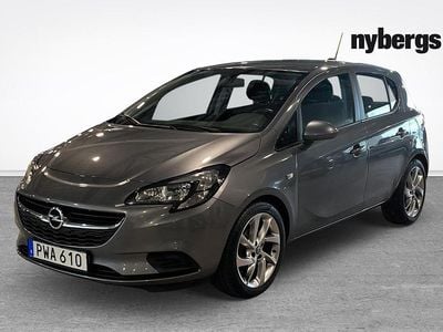 Grå Begagnad 2018 Opel Corsa Enjoy Halvkombi | 99 000 kr (Marknadspris)