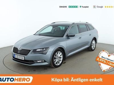 Grå Begagnad 2017 Skoda Superb Business Line Kombi | 182 000 kr (Marknadspris)