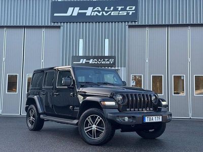 Svart Begagnad 2021 Jeep Wrangler Unlimited SUV | 549 900 kr