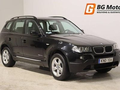 Begagnad BMW X3 Comfort Edition 177 HK (130 kW) 2009 Svart SUV