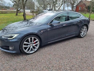 begagnad Tesla Model S P100D Ludicrous+