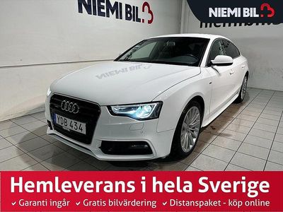 Vit Begagnad 2016 Audi A5 Sportback Sport Halvkombi | 199 900 kr (Marknadspris)