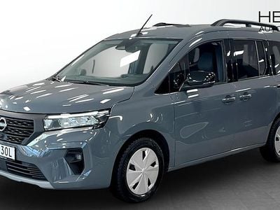Svart Begagnad 2022 Nissan Townstar Tekna Kombi | 199 000 kr (Superpris)