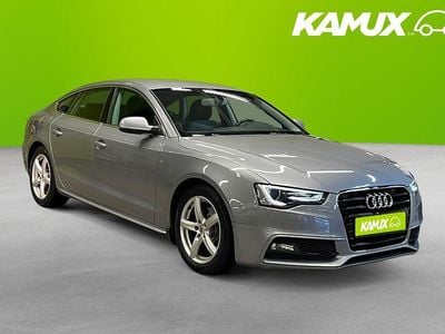 Begagnad Audi A5 Sportback S-Line 190 HK (139 kW) 2015 Silver/grå Halvkombi