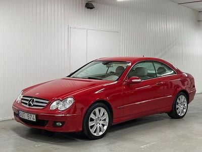 Ljusröd Begagnad 2007 Mercedes CLK320 Elegance Sportkupé | 113 900 kr
