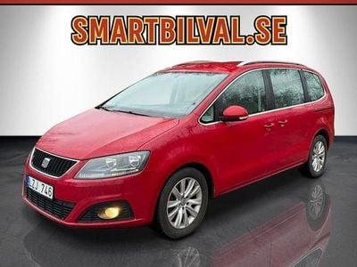 Begagnad Seat Alhambra 140 HK (102 kW) 2011 Röd Minibuss