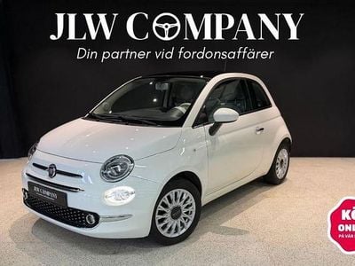 Vit Begagnad 2016 Fiat 500 Lounge Halvkombi | 92 500 kr (Marknadspris)
