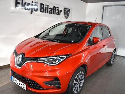 begagnad Renault Zoe 52 kWh Automat GPS, Kamera Batterihyra 2020, Halvkombi