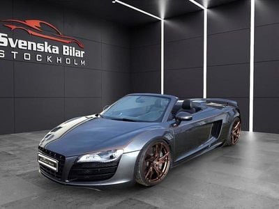 Begagnad Audi R8 Spyder 525 HK (386 kW) 2010 Mörkgrå Cab