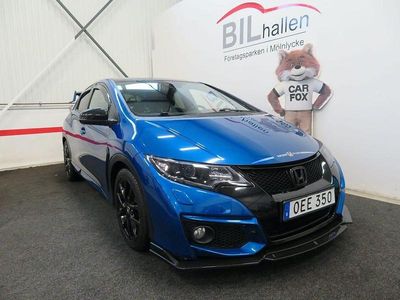 Begagnad Honda Civic Sport 120 HK (88 kW) 2016 Blå Halvkombi