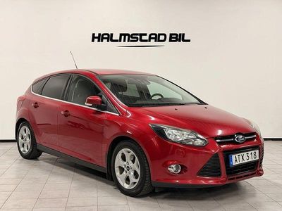 Röd Begagnad 2014 Ford Focus Titanium | 69 500 kr (Bra pris)