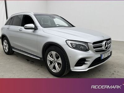 begagnad Mercedes GLC220 Benz GLC 220d 4M AMG Pano Värm Burm Kamera GPS Drag 2018, SUV