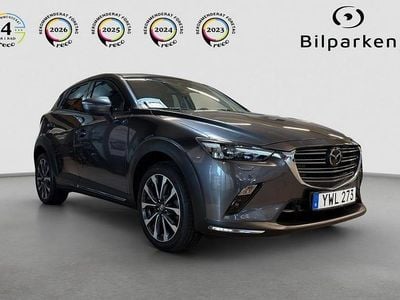 Begagnad Mazda CX-3 Optimum 150 HK (110 kW) 2018 Grå SUV