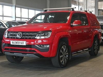 Röd Begagnad 2019 VW Amarok Pickup | 469 000 kr (Dyr)