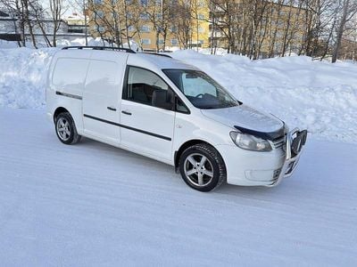 Begagnad VW Caddy Maxi 102 HK (75 kW) 2011 Vit Minibuss