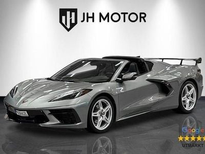 Grå Begagnad 2022 Chevrolet Corvette Stingray Sportkupé | 899 900 kr (Superpris)