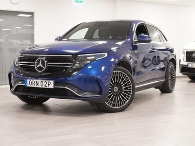 Begagnad Mercedes EQC400 Premium Plus 300 kW (408 HK) 2020 Blå SUV