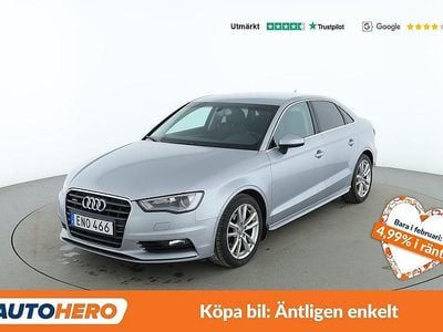 Begagnad Audi A3 151 HK (111 kW) 2015 Silver Sedan