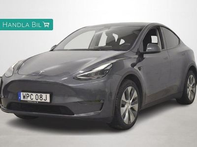 Grå Begagnad 2021 Tesla Model Y Long Range AWD SUV | 319 700 kr (Marknadspris)