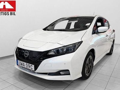Vit Begagnad 2022 Nissan Leaf Acenta Halvkombi | 174 900 kr (Marknadspris)
