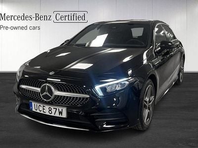 Svart Begagnad 2020 Mercedes A250 AMG | 259 000 kr (Marknadspris)