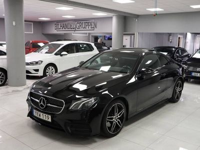 begagnad Mercedes E200 Coupé 9G-Tronic Euro 6 184hk-Pano-Navi