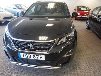 Svart Begagnad 2019 Peugeot 3008 GT-line SUV | 198 000 kr (Marknadspris)