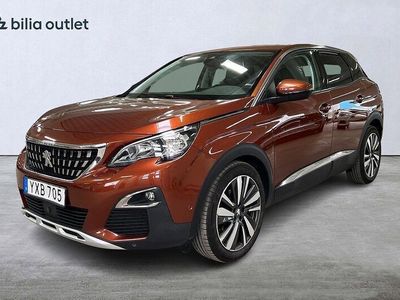 begagnad Peugeot 3008 1.6 BlueHDi 1.6 BlueHDi Kupévärmare P-sensor Drag 2017 Brun