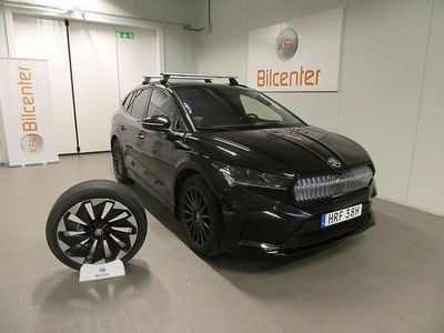 Begagnad Skoda Enyaq iV SportLine 194 kW (265 HK) 2022 Svart SUV