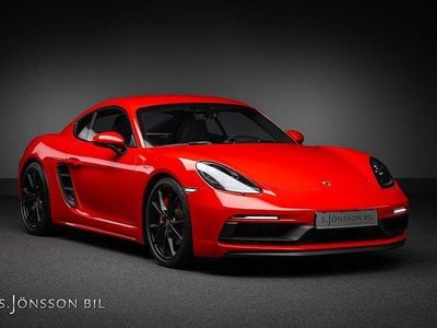 Begagnad Porsche 718 Cayman GTS 364 HK (267 kW) 2018 Guards red